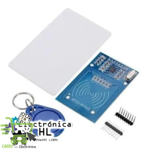 LECTOR RFID RC522 RF CON TARJETA Y LLAVERO 13.56MZ