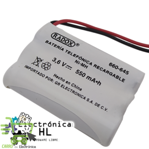 BATERIA TELEFONICA 3.6V 550MAH