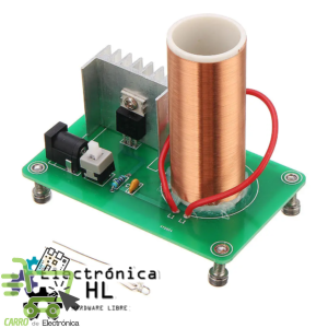 KIT PARA ARMAR BOBINA DE TESLA 15 W 15-24V DC