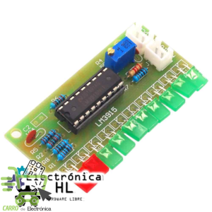 KIT PARA ARMAR ANALIZADOR DE ESPECTRO DE AUDIO