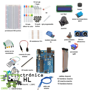 KIT ARDUINO BASICO (CON CAJA)