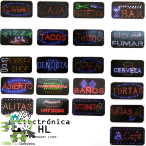 ANUNCIO LED LUMINOSO