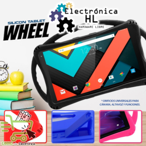 FUNDA DE SILICON PARA TABLET WHEEL