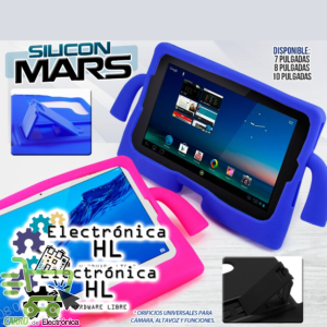FUNDA DE SILICON PARA TABLET UNIVERSAL MANITAS