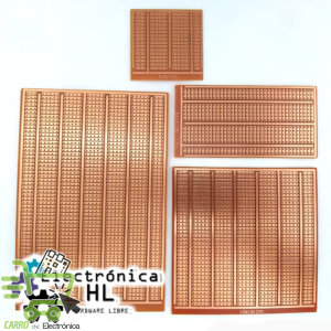 PLACA FENOLICA PERFORADA TIPO PROTOBOARD