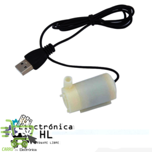 BOMBA DE AGUA SUMERGIBLE USB