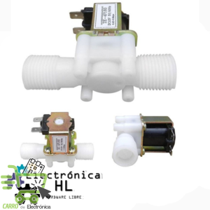 ELECTROVALVULA PARA LIQUIDOS 1/2" 12V DC