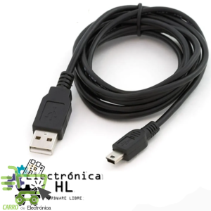 CABLE USB A MINI USB 80 CM