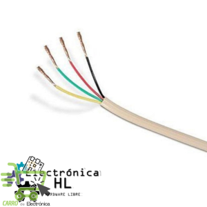 CABLE TELEFONICO 4 HILOS 28AWG (METRO)