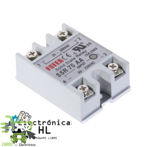 RELEVADOR DE ESTADO SOLIDO SSR-75AA