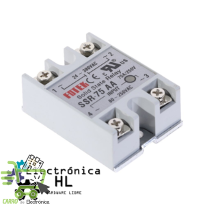 RELEVADOR DE ESTADO SOLIDO SSR-75AA