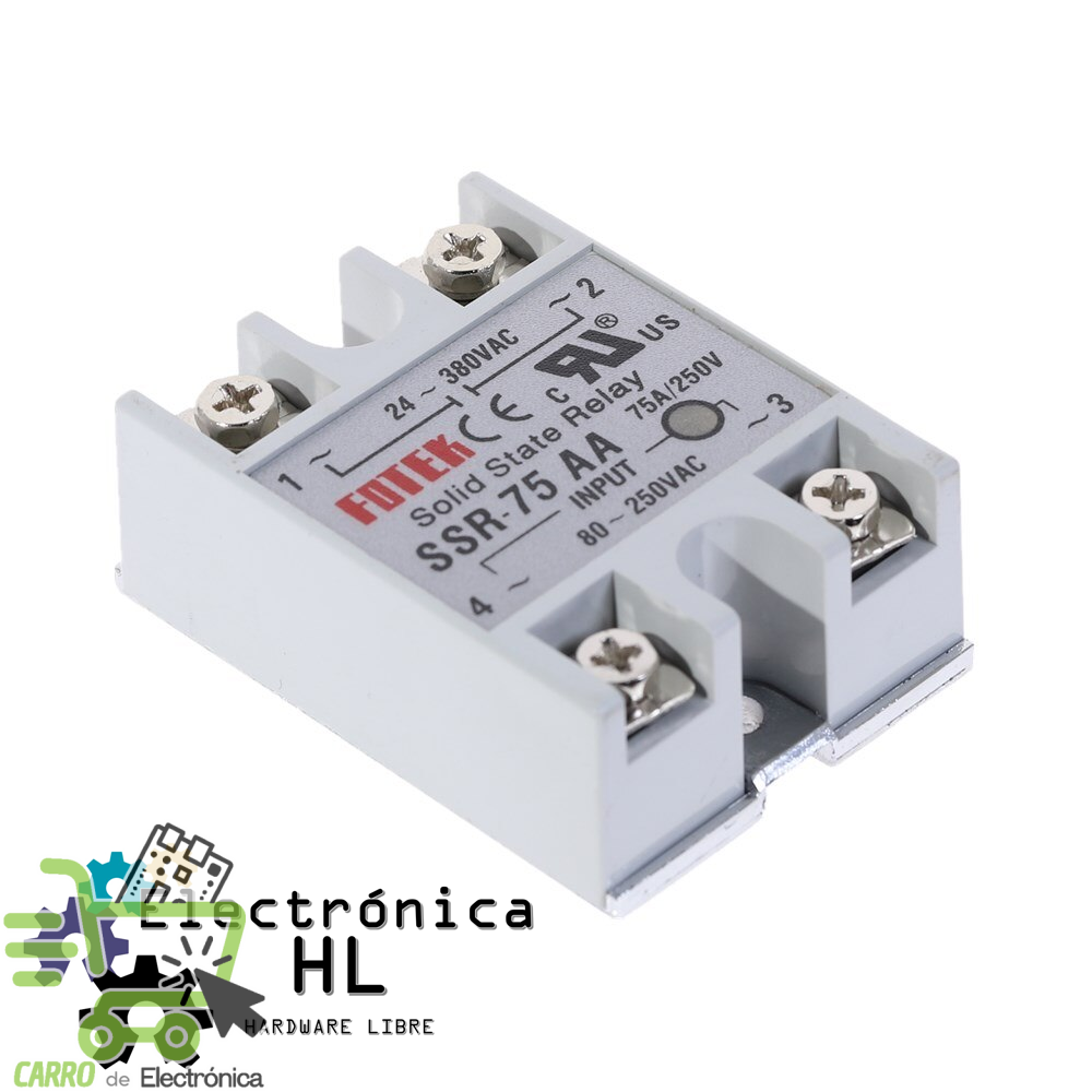 RELEVADOR DE ESTADO SOLIDO SSR-75AA