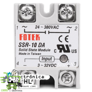 RELEVADOR DE ESTADO SOLIDO SSR-10DA