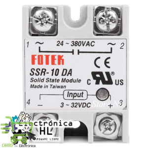 RELEVADOR DE ESTADO SOLIDO SSR-10DA