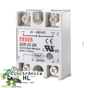 RELEVADOR DE ESTADO SOLIDO SSR-25DA