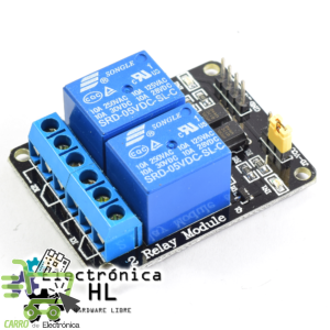 MODULO RELEVADOR 2 CANALES