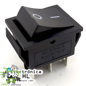 SWITCH BALANCIN 6 PATAS 15A 250V 20A 125V