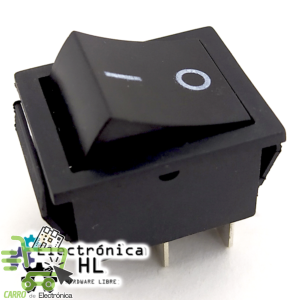 SWITCH BALANCIN PUSH DOBLE POCISION, NO,15A 250V / 20A 125V, 835-083