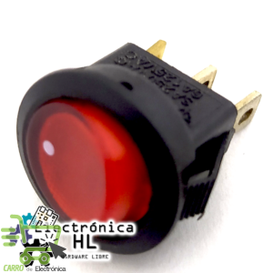 SWITCH BALANCIN PILOTO 3 PATAS 3A 250V / 6A 125V
