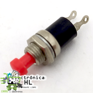 PUSH BUTTON MINI NA 3A 250V VARIOS COLORES