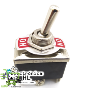 SWITCH PALANCA 6 PATAS ON-ON 10A 125V 6A 250