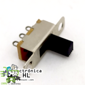 SWITCH MINI DESLIZABLE 3 PATAS 30V 0.5A