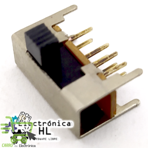 SWITCH DE PALANCA 8PATAS 3PASOS 50V 0.5A