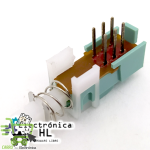 PUSCH BUTTON CON ENCHAVE ON OFF CON 6 PATAS 0.5A 50V