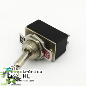 SWITCH PALANCA 2 PATAS 1 POLO 1 TIRO ON - OFF 4A 125V