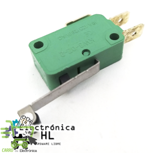 MICROSWITCH CON PALANCA Y RUEDA  16A 125/250V