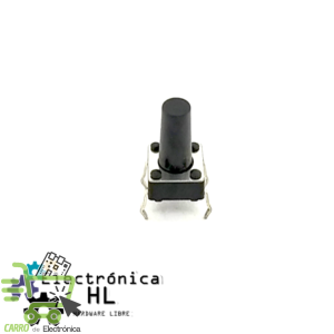 PUSH BUTTON 6X6X10MM