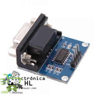 MODULO ADAPTADOR SERIAL DB9 TTL A RS232 MAX232