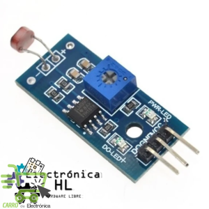MODULO FOTORESISTENCIA CON POTENCIOMETRO