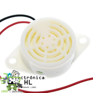 BUZZER PIEZOELECTRICO 3-24V, 95dB