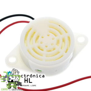 BUZZER PIEZOELECTRICO 3-24V, 95dB