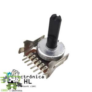 POTENCIOMETRO 6 PATAS 50K 1/2 CAÑA