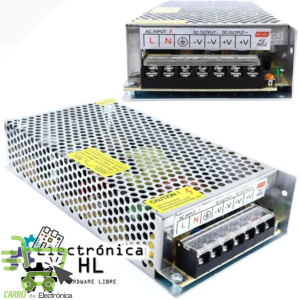 FUENTE CONMUTADA DE ALIMENTACION 24V 5A 120W, 110/220VCA