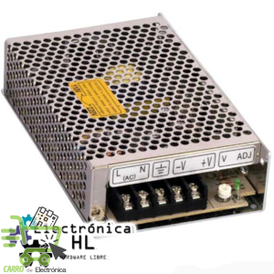 FUENTE CONMUTADA DE ALIMENTACION 12V 2A 24W, 110/220VCA