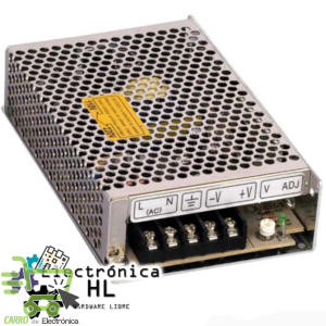 FUENTE CONMUTADA DE ALIMENTACION 12V 2A 24W, 110/220VCA