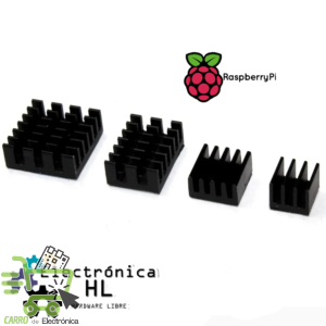 KIT DISIPADORES DE CALOR PARA RASPBERRY PI 4