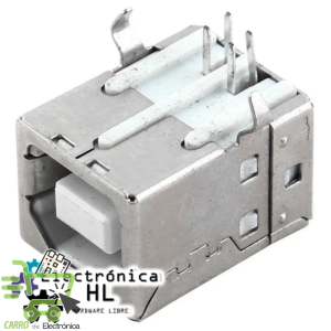 CONECTOR USB TIPO B PARA CHASIS