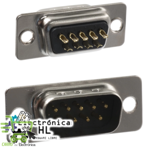 CONECTOR DB9 MACHO