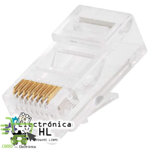 CONECTOR PLUG RJ45
