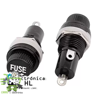 PORTAFUSIBLE DE ROSCA EUROPEO