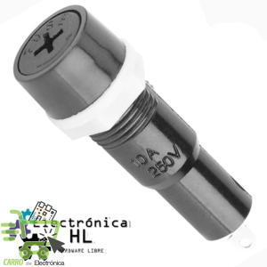 PORTA FUSIBLE EUROPEO 10A 250 V