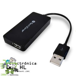 HUB USB 4 PUERTOS TECHZONE