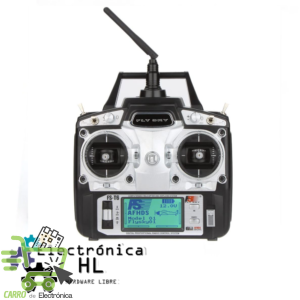CONTROL DRONE FLYSKY FS-T6, 6 CANALES, 2.4 GHZ