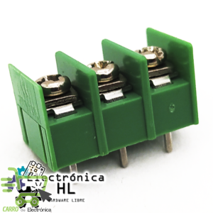 TERMINAL BLOCK 3P USO RUDO VERDE