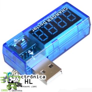 VOLTIMETRO Y AMPERIMETRO USB