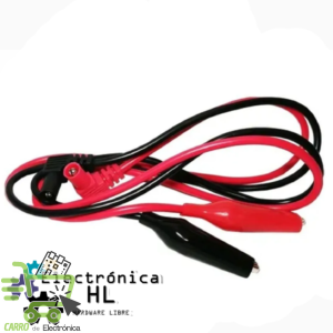 PUNTAS PARA MULTIMETRO CON CAIMAN